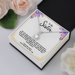 Eternal Love Necklace Gift for Sister