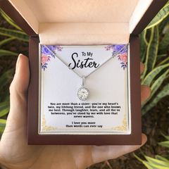 Eternal Love Necklace Gift for Sister