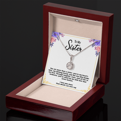 Eternal Love Necklace Gift for Sister