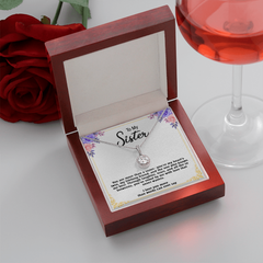 Eternal Love Necklace Gift for Sister